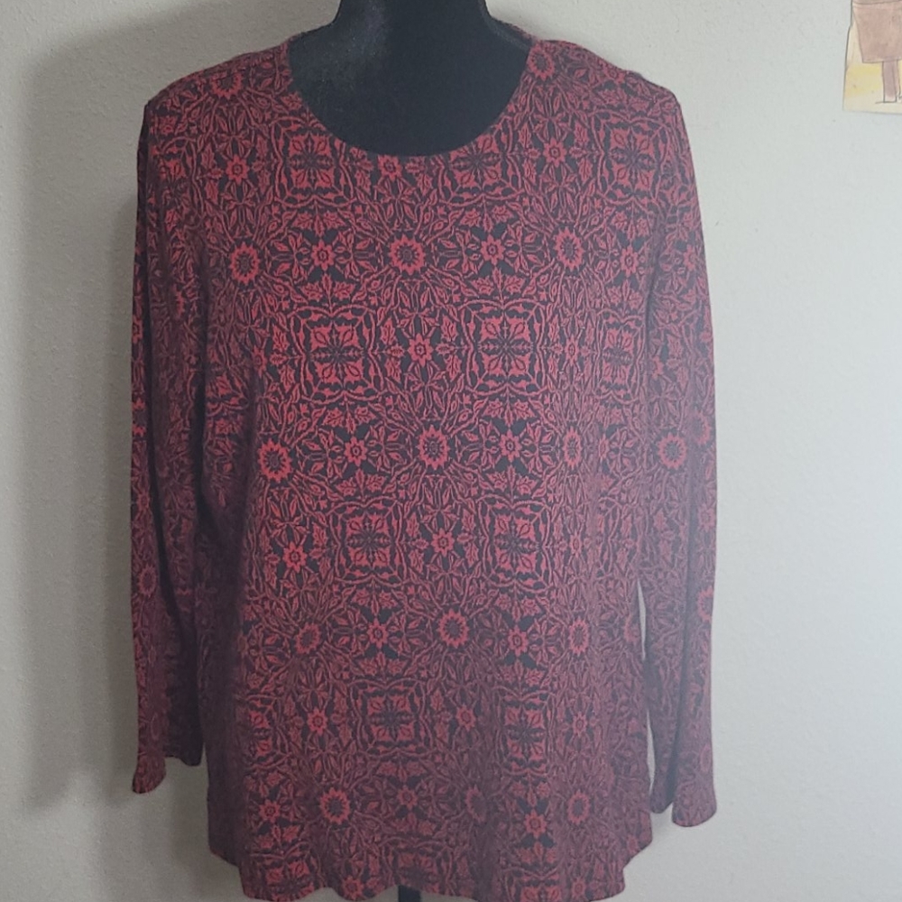 J Jill long sleeve top